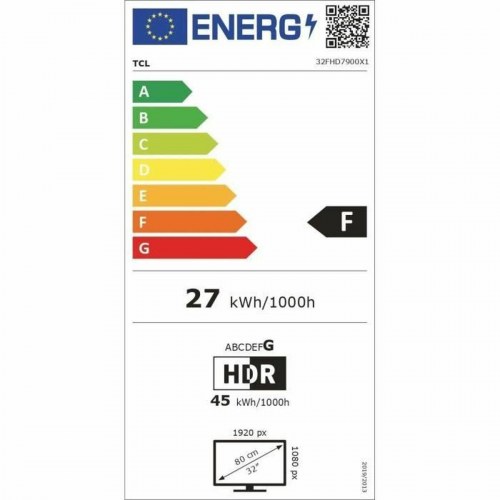TCL 32" Full HD Smart TV (LED, HDR10, Android TV)