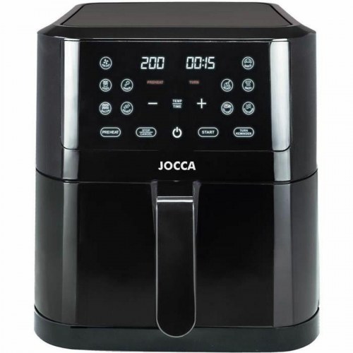 JOCCA airfryer - varmluftsfrituregryde 8 l, digital, sort