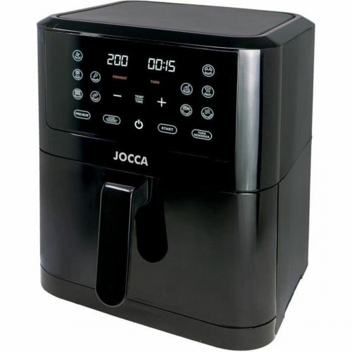 JOCCA airfryer - varmluftsfrituregryde 8 l, digital, sort