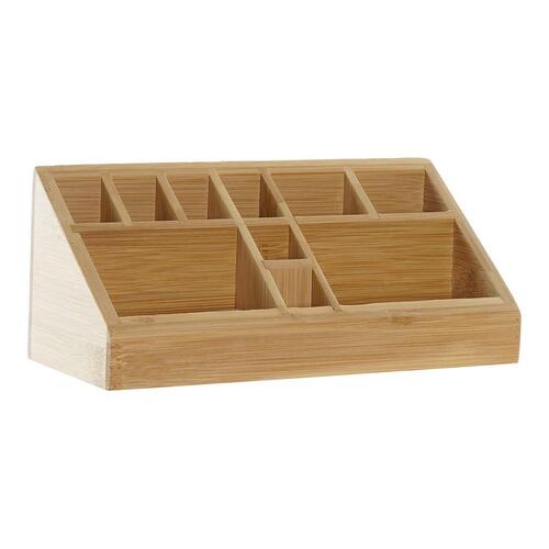 Multifunktionel organizer Skrivebord Bambus (23 x 9 x 9.5 cm)