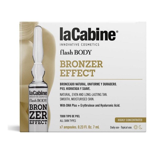 Selvbruner til krop laCabine Flash Body ampuller 7 × 7 ml