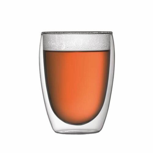 Bodum kaffekande med stempel - grå, sæt med kande 1 l + 2 glas 0,35 l (8 enheder)