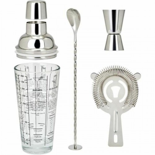 Cocktailsæt - Livoo cocktailshaker med tilbehør