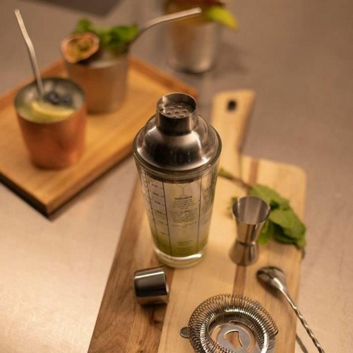 Cocktailsæt - Livoo cocktailshaker med tilbehør
