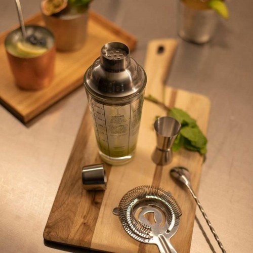 Cocktailsæt - Livoo cocktailshaker med tilbehør