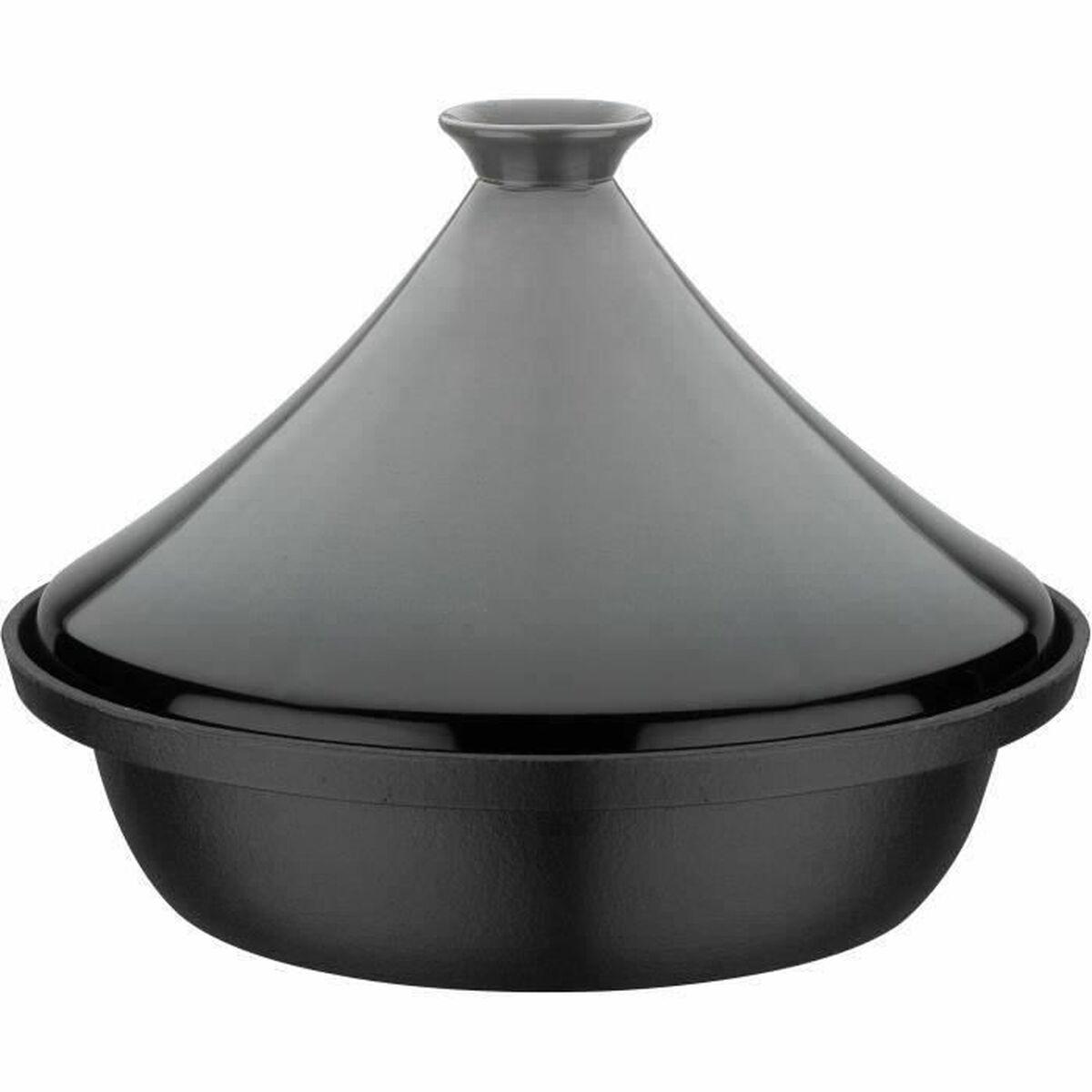 Tagine gryde med låg 30 cm - GSW, sort/grå