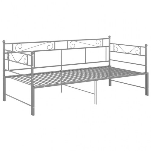 Sengestel til udtræksseng 90 x 200 cm - grå