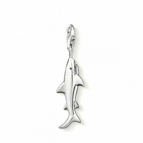 Thomas Sabo charm til kvinder, grå sølv, 30 mm (0656-007-12)