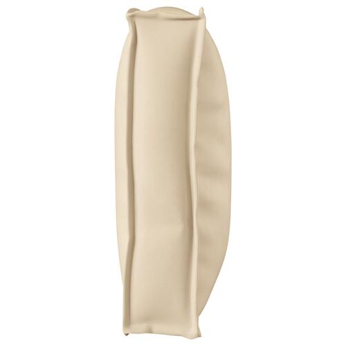 Pallepude til sæde/rygstøtte beige 120x60x12 cm Oxford stof