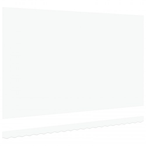 Reservedug til markise - hvid polyester 5 x 3 m