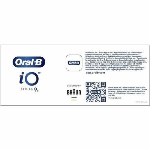 Oral-B iO Series 9s elektrisk tandbørste - Pink Quartz (2 enheder)