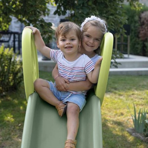 Rutsjebane til børn Smoby - grøn, plastik, fra 3 år