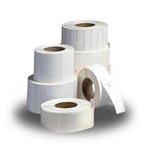 Termoruller Zebra 3006403-T - Hvid, 70 mm (12 stk.)