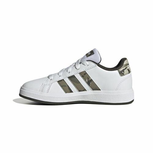 Sportssko til børn Adidas Grand Court 2.0 K Hvid 38