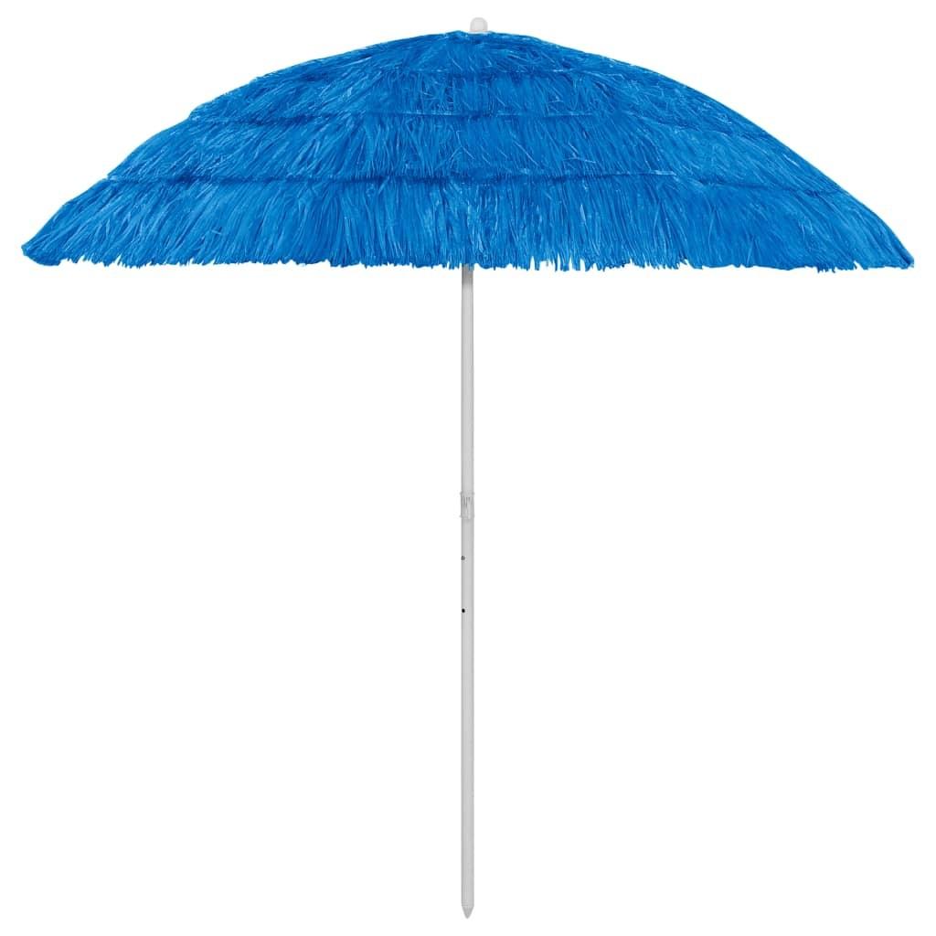 Hawaii-parasol 240 cm blå