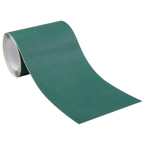 Kunstgræstape 15 cm × 10 m - grøn, selvklæbende