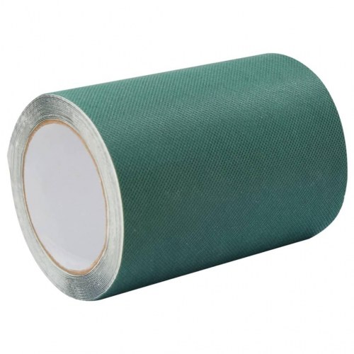 Kunstgræstape 15 cm × 10 m - grøn, selvklæbende