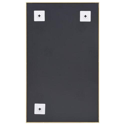 Spejl 100x60 cm guldfarvet