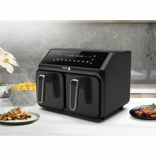 Airfryer Fagor FG2X4L Sort noir 2200 W 8 L