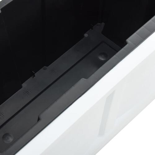 Plantekasse 80x42,5x42 cm PP hvid