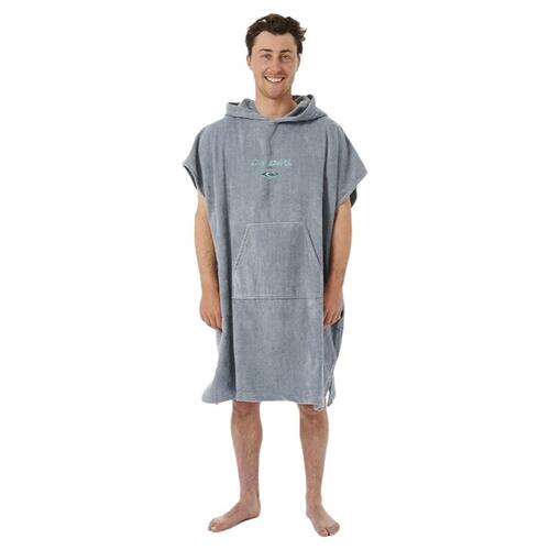 Poncho-håndklæde med Hætte Rip Curl Logo Blå