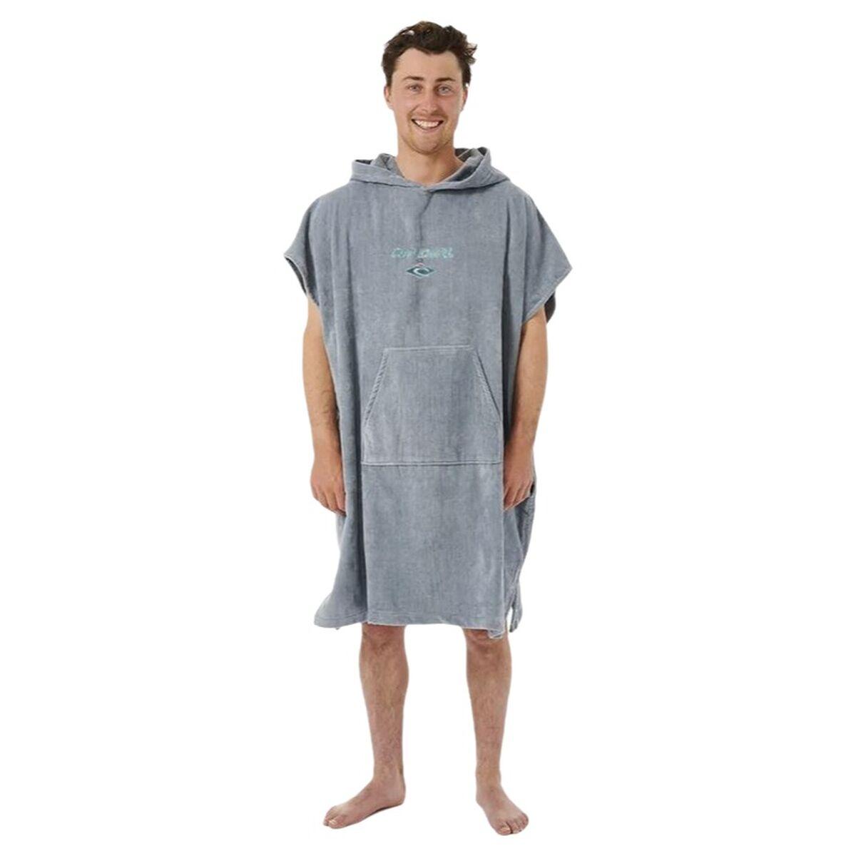 Poncho-håndklæde med Hætte Rip Curl Logo Blå