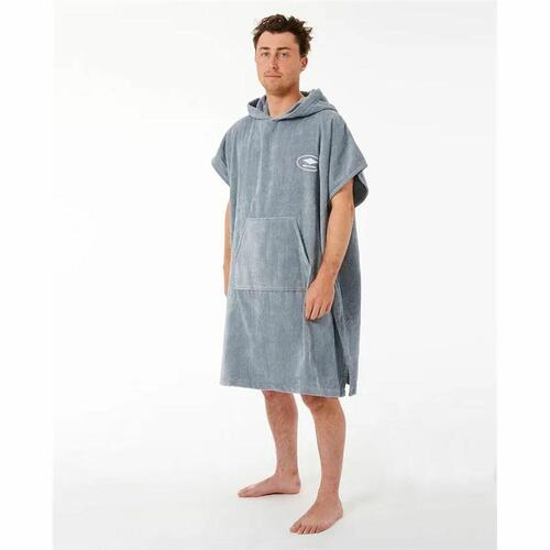 Poncho-håndklæde med Hætte Rip Curl Logo Blå