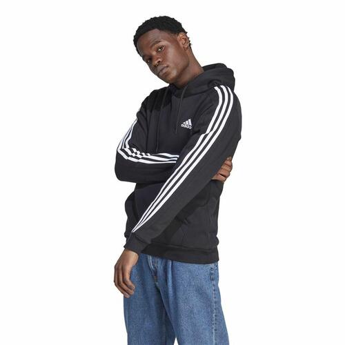 Hættetrøje til Mænd Adidas Sort XL