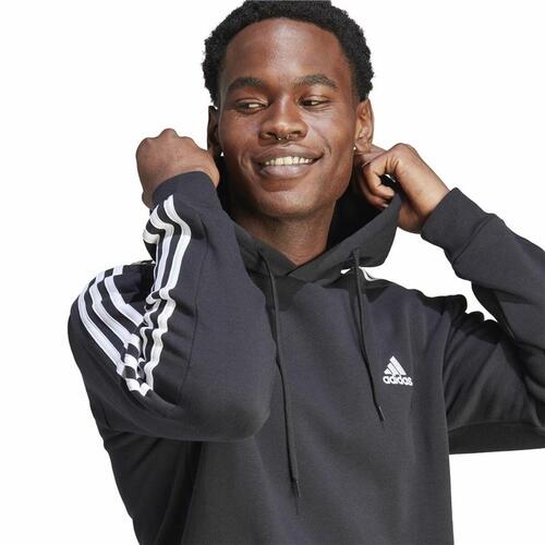 Hættetrøje til Mænd Adidas Sort XL