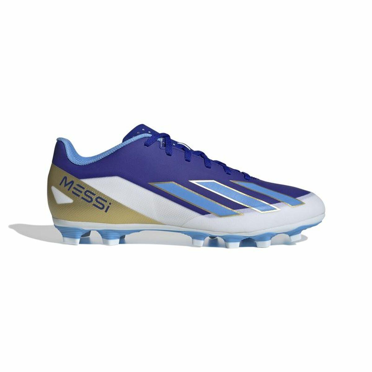 Voksen fodboldstøvler Adidas X Crazyfast Club Fxg Messi Blå 43 1/3