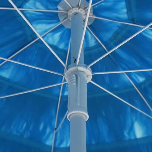 Hawaii-parasol 300 cm blå