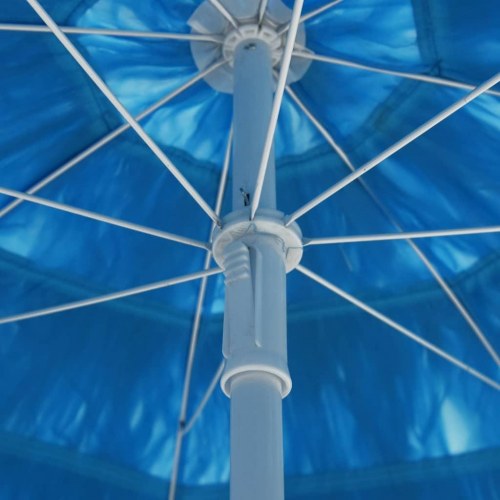 Hawaii-strandparasol 300 cm blå