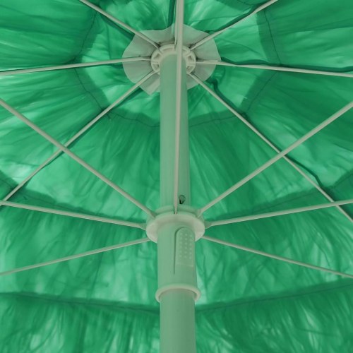 Hawaii-strandparasol 240 cm grøn