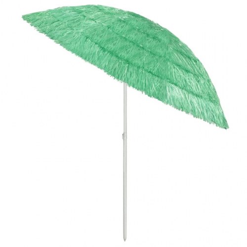 Hawaii-strandparasol 240 cm grøn