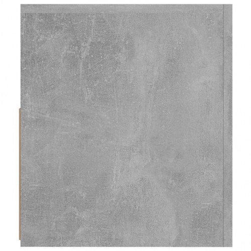 Tv-bord med LED-lys - 90 × 35 × 40 cm, betongrå
