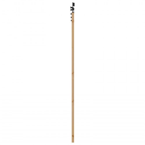 Skydedør ORKDAL Naturfarvet og sort 73,5 x 211 cm