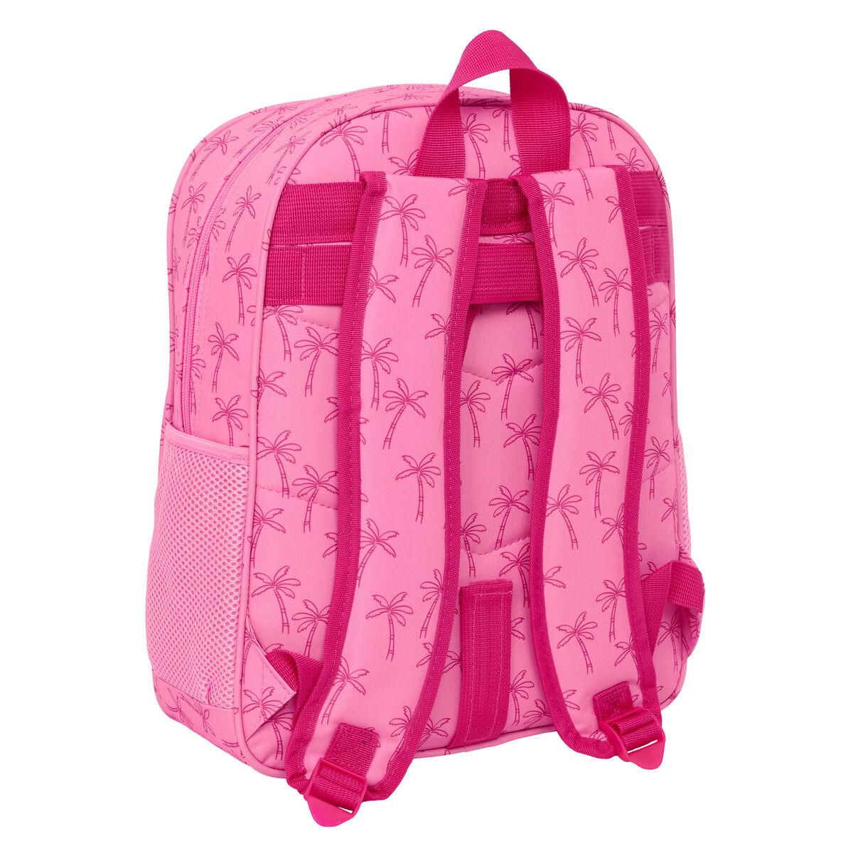 Skoletaske Lilo & Stitch Chill Pink 32 x 38 x 12 cm