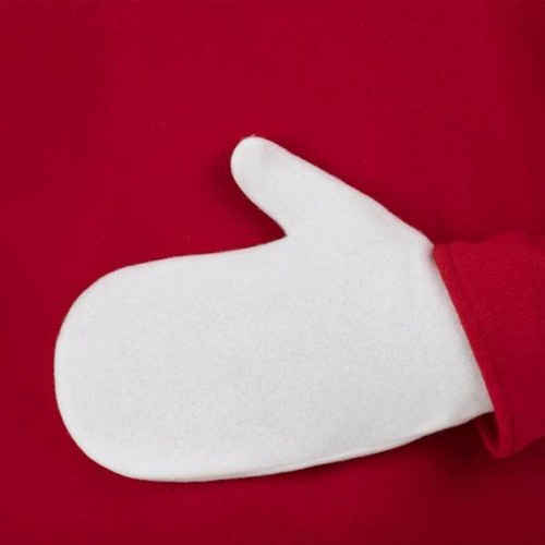 Alfekostume til børn - 3-4 år, rød