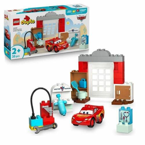 Konstruktionsspil Lego 10456 Lightning McQueen visits Doc 35 Dele