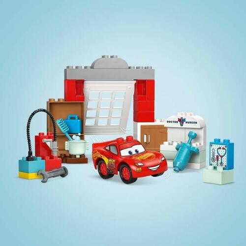 Konstruktionsspil Lego 10456 Lightning McQueen visits Doc 35 Dele