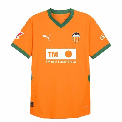 Puma Valencia CF 3. trøje til mænd, kortærmet - Orange (XL)