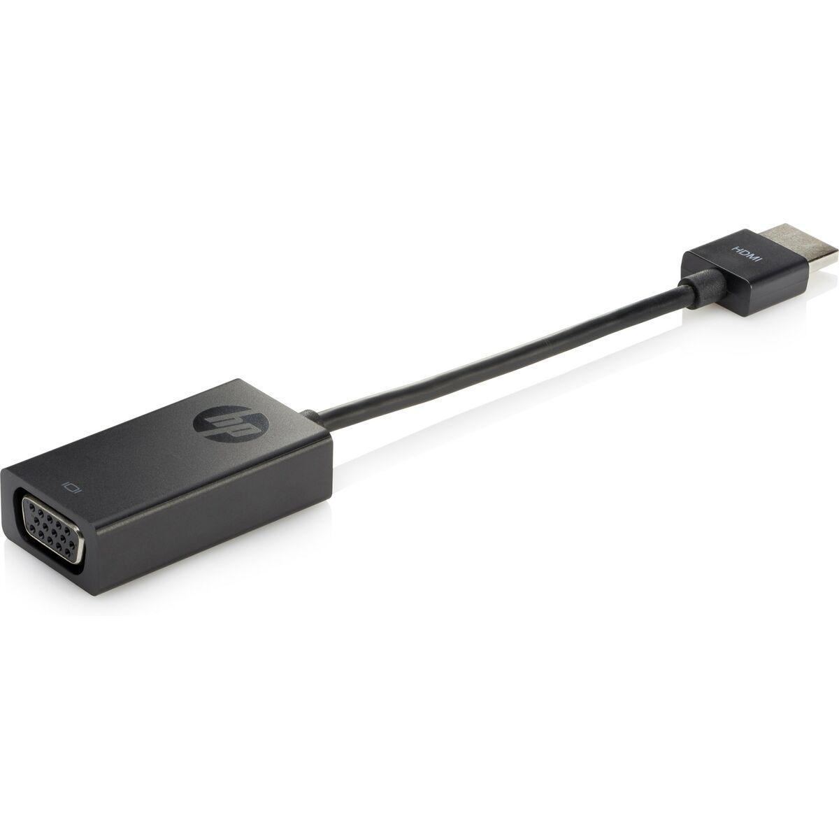 HDMI til VGA adapterkabel HP H4F02AA Sort