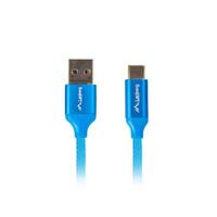 USB A til USB C-kabel Lanberg Quick Charge 3.0 Blå 0,5 m