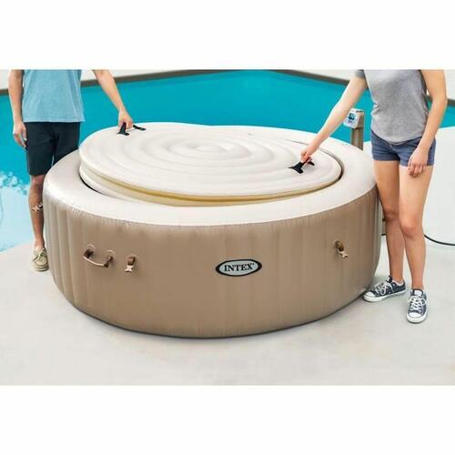 Swimmingpool Cover Intex Grå 1,96 x 0,71 m (4 enheder)