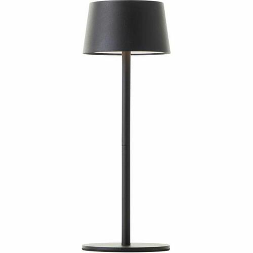 Brilliant bordlampe - sort LED IP44 (plug-in)