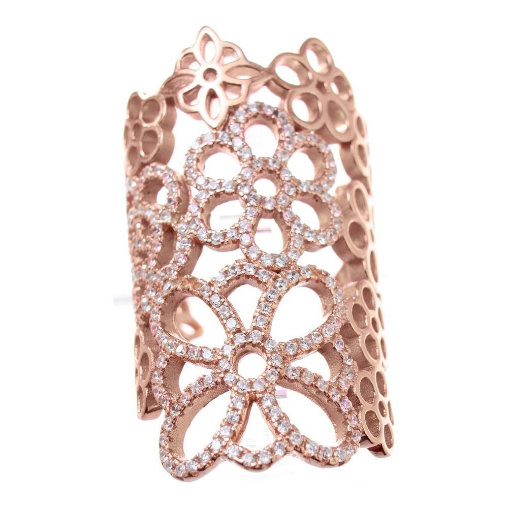 Dame-ring i sterling sølv, str. 12 (3R15S135RC-52)