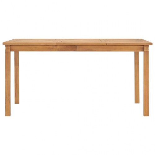 Havebord 150x90x75 cm massivt teaktræ