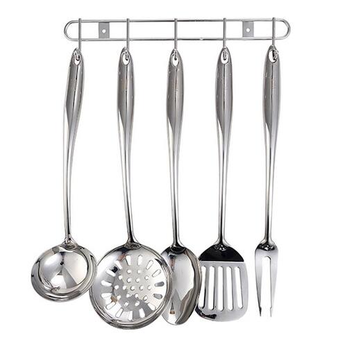 Sæt med køkkenredskaber Bergner Deluxe Rustfrit stål (6 stk)