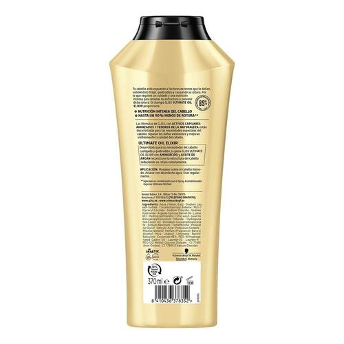 Nærende shampoo Schwarzkopf Gliss Ultimate Oil Elixir (370 ml)