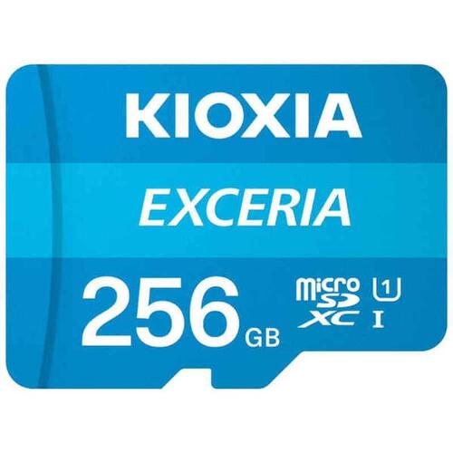 Mikro-SD-hukommelseskort med adapter Kioxia Exceria UHS-I Klasse 10 Blå - 16 GB